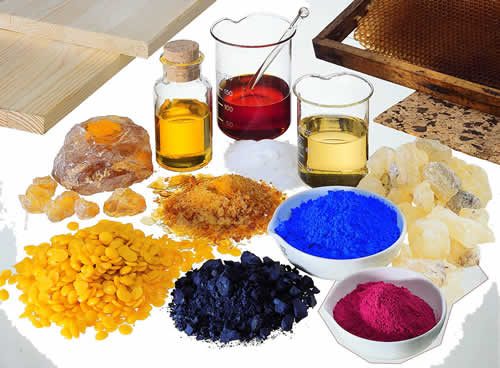 مواد اولیه تولید رنگ های صنعتی